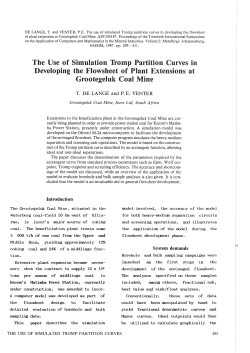 The Use of Simulation Tromp Partition Curves in