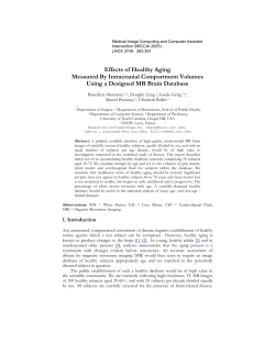Influence of Age in Intracranial Compartment Volumes in
