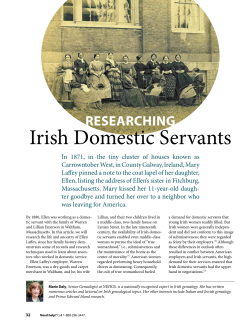 Irish Domestic Servants