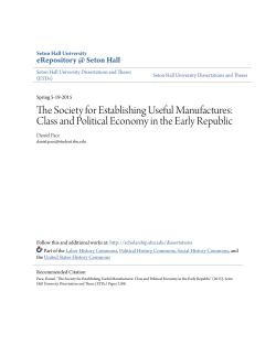 The Society for Establishing Useful Manufactures