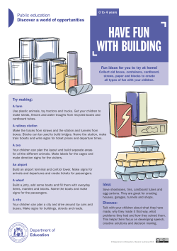 have fun with building - The Department of Education
