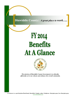 Employee Benefits - Dinwiddie County