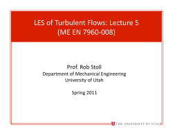 Lecture 5 - University of Utah College of Engineering