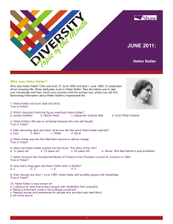 Topic of the Month JUNE 2011