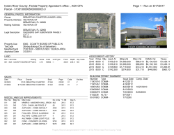 Property Record Cards - Indian River County Property Appraiser
