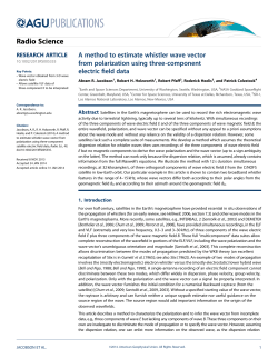 A method to estimate whistler wave vector from polarization using