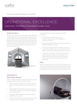 - Varian Medical Systems