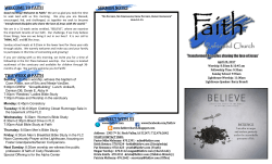 4.23.17 bulletin - Faith Reformed Church