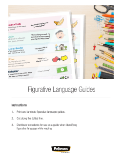 Figurative Language Guides