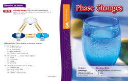 6A Phase Changes - SRA Reading Laboratory&trade;2.0