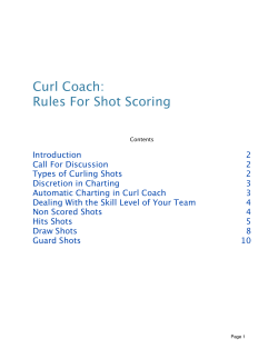 ShotScoring - Curl Coach