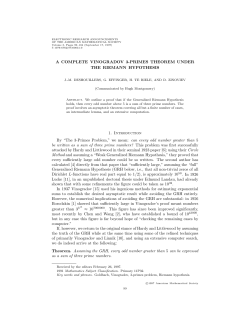A complete Vinogradov 3-primes theorem under the