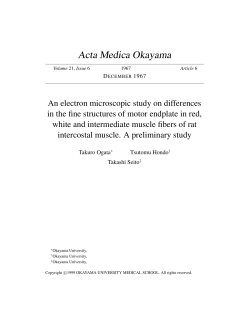 Acta Medica Okayama