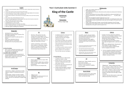 King of the Castle - Oyster Park Primary School