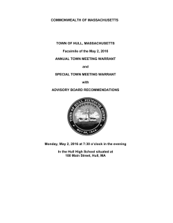 commonwealth of massachusetts