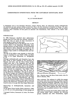 Mountains, deposits in they (1965) (1966) Upper - UvA-DARE