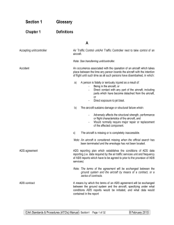 Definitions and Abbrevations