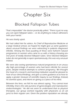 Chapter Six - Clear Passage Therapies
