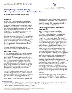 The Importance of Independent Coordination