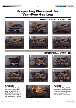Proper Log Placement For Vent-Free Gas Logs