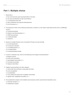 Part 1: Multiple choice