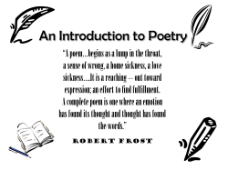 Poetry PowerPoint (Long Version)