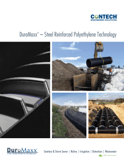 DuroMaxx Brochure - Contech Engineered Solutions