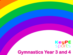 Gymnastics Year 3 and 4