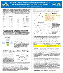 A6) Complex Genetic Influences on Comorbid Bipolar Disorder with