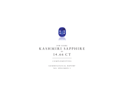 kashmiri sapphire 14.66 ct
