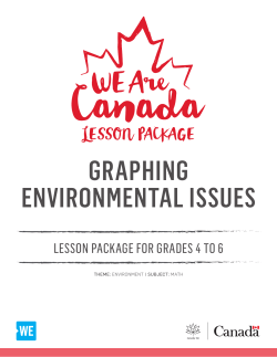 graphing environmental issues