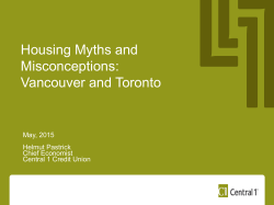 Housing Myths and Misconceptions