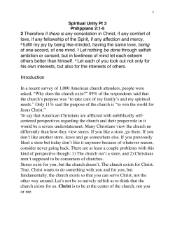 2 Therefore if there is any consolation in Christ, if any comfort of love