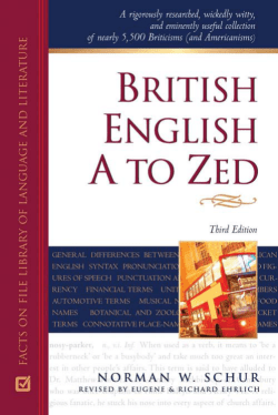 British English a to Zed (Writers Reference)