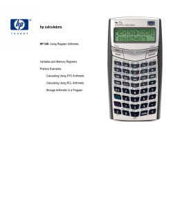 hp calculators