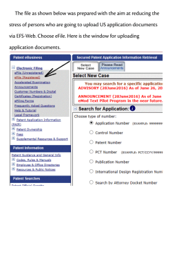 The file as shown below was prepared with the aim at reducing the