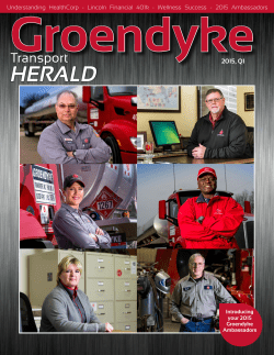 2015 Q1 Groendyke Herald