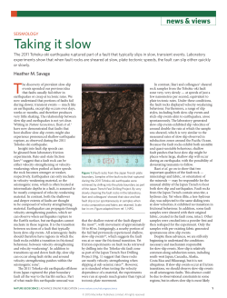 Taking it slow - Penn State University