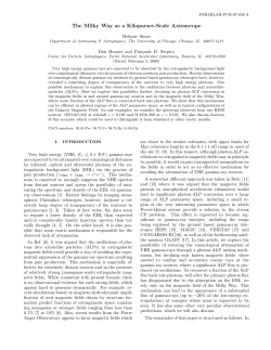 The Milky Way as a Kiloparsec-Scale Axionscope