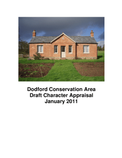 Dodford Appraisal Jan2011 - Bromsgrove District Council