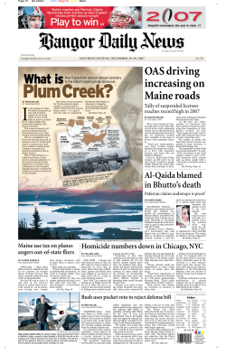 OAS driving increasing on Maine roads