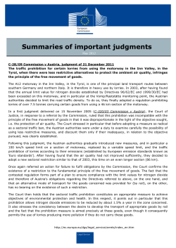 C-28/09 - European Commission