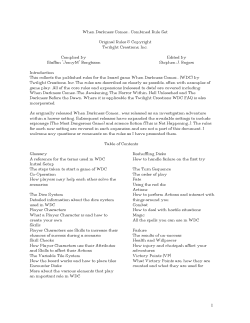 Original Rules - Twilight Creations Inc