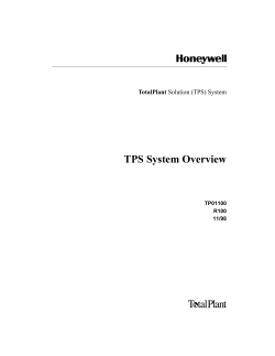 TPS System Overview