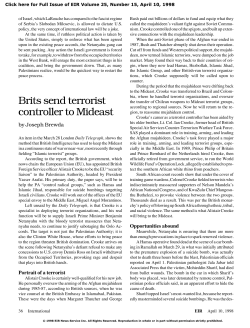 Brits send terrorist controller to Mideast