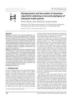 Phylogenomics and the number of characters required for obtaining