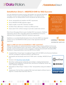 DataMotion Direct for MEDITECH