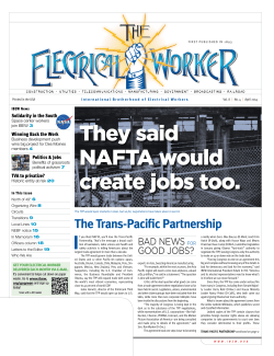 They said NAFTA would create jobs too.