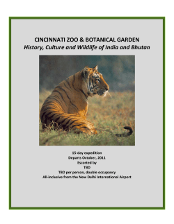 History, Culture and Wildlife Expedition to India