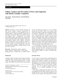 Plastic Gasoline Containers - Berkeley Engineering And Research